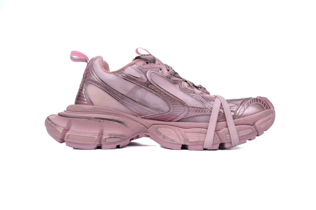 Balenciaga 3XL men's shoes Track Sneaker – Low-Top Chunky Sole  balenciaga runners pink