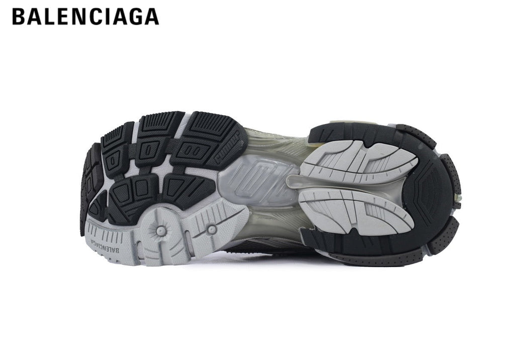 Balenciaga Runner men's shoes  women sneakers — Grey / White