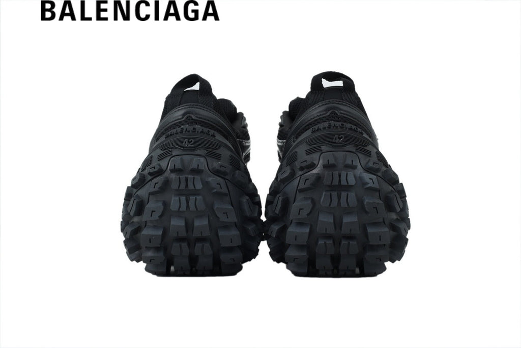 Balenciaga Defender men's shoes  women sneakers Black