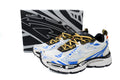 Off-White Be Right Back Women's Men's Shoes | White & Blue Mesh Retro Sneakers