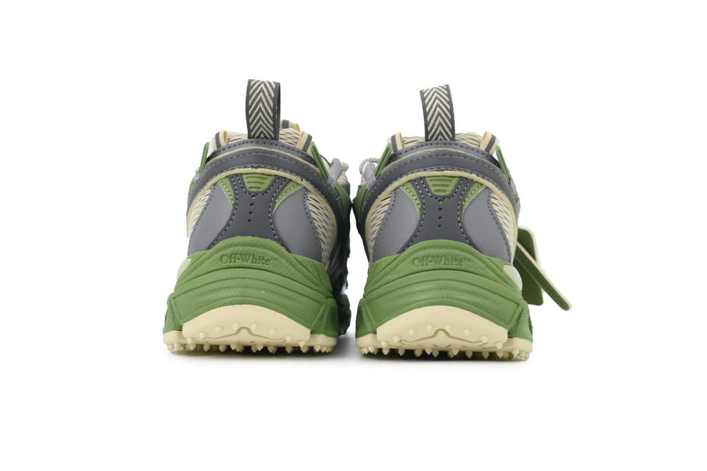 Off-White Be Right Back Women's Men's Olive Green & Cream Chunky Sneakers