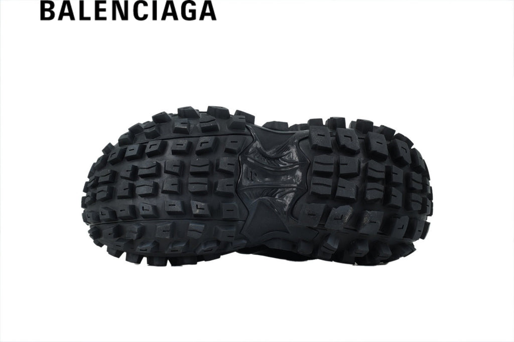 Balenciaga Defender men's shoes  women sneakers Black