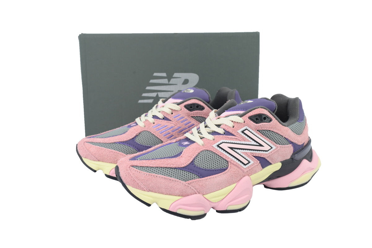 New Balance 9060 Women's & Men's Pink & Purple Chunky Retro Sneakers