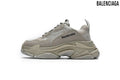 Balenciaga Triple S men's shoes  women sneakers – Beige