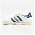 adidas samba  women's shoes  men's samba sneakers adidas samba 'Off White / Dark Blue / Purple'