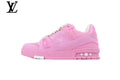 Louis Vuitton Low Top Trainer – Pink Monogram Canvas