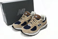 New Balance 2002R Women's & Men's Beige & Navy Retro Lifestyle Sneakers