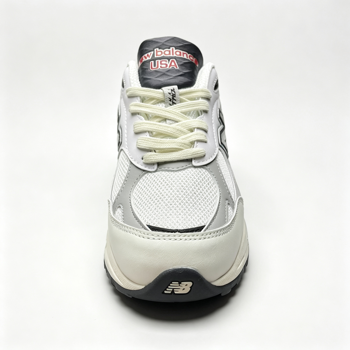 JJJJound x New Balance 990v3 Sea Salt Women's & Men's White Cream Retro Sneakers