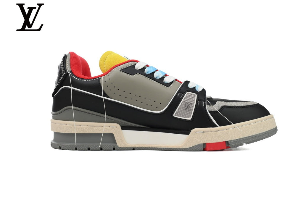 Louis Vuitton Trainer  shoes for man  women Sneaker – Multicolor