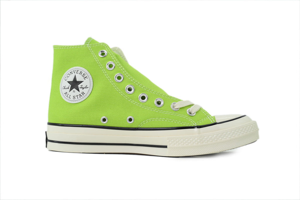 Converse Chuck 70 Women's Men's Shoes | Lime Green High-Top Canvas Sneakers