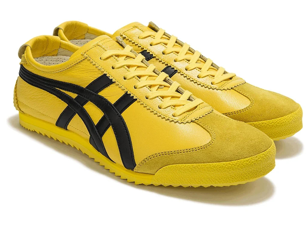 Onitsuka Tiger Mexico 66 Unisex Sneaker Yellow Black  running shoes women asics mens shoes