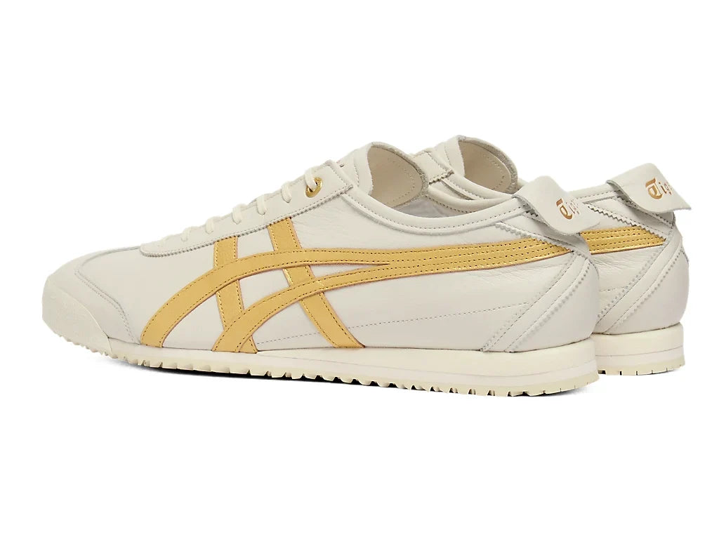 Onitsuka Tiger Mexico 66 Unisex Sneaker Off-White Gold  running shoes women asics mens shoes