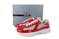 Prada America's Cup Sneakers  slip ons womens  prada designer mens shoes  Greyish-red