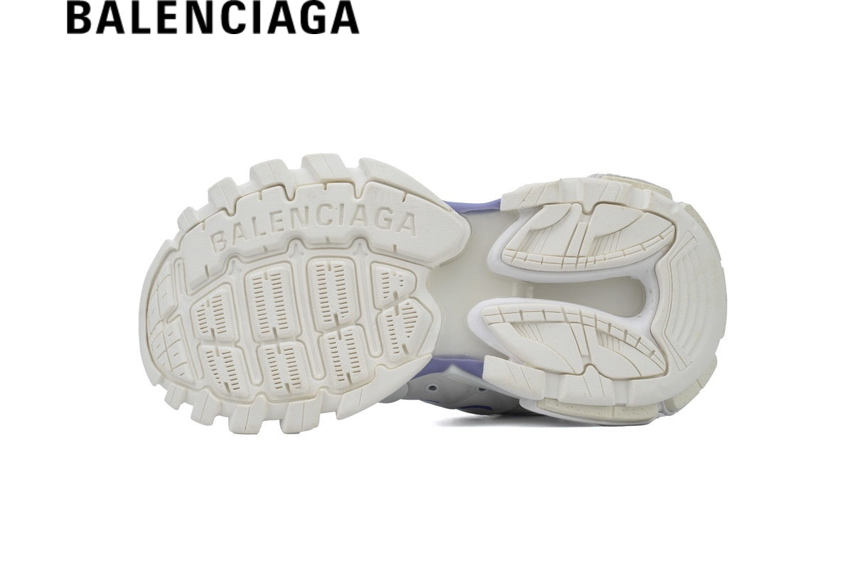 Balenciaga Track men's shoes  women sneakers  White & Purple