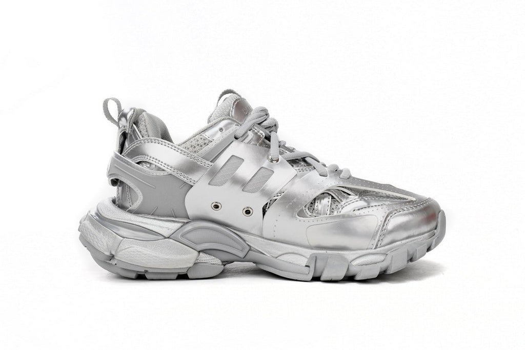 Balenciaga men's shoes Track Sneaker   balenciaga runners Silvery-white