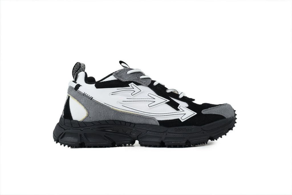 Off-White Be Right Back Women's Men's Black, White & Gray Chunky Sneakers