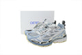 Off-White Be Right Back Women's Men's Pale Blue & Silver Chunky Sneakers