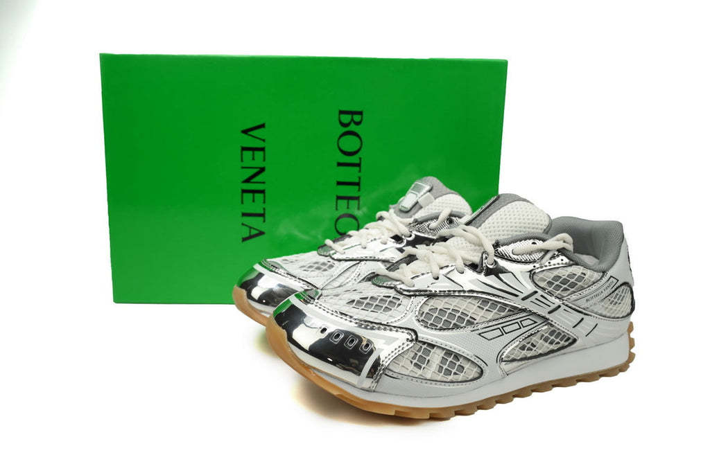 Bottega Veneta dolce manolo blahnik  shoes Orbit Sneakers silver