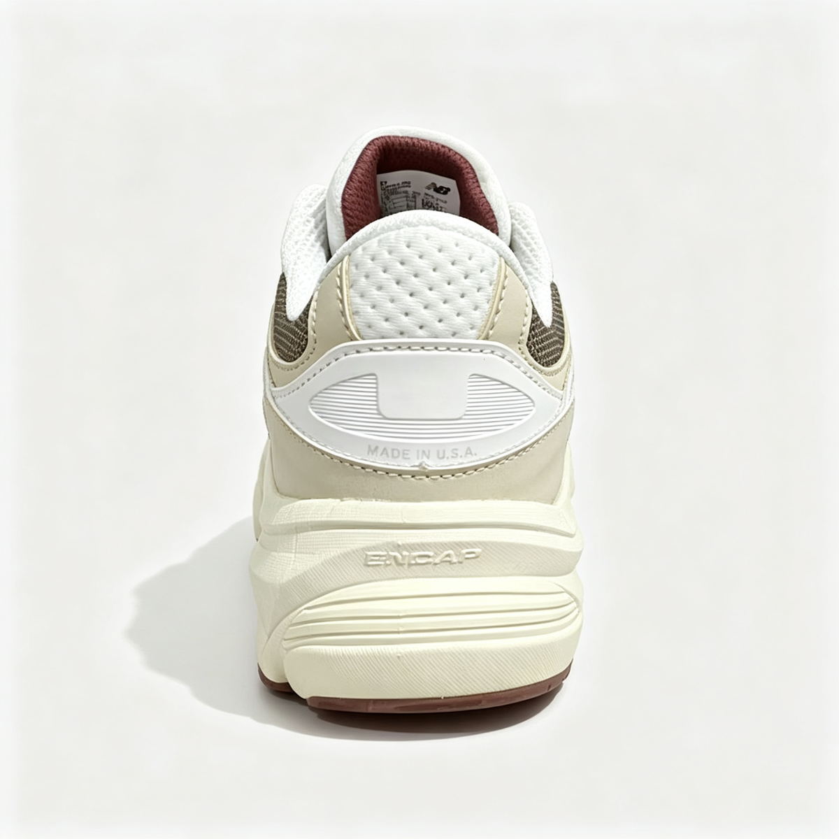 New Balance 990v6 Mindful Grey Burgundy Women's & Men's Lifestyle Sneakers