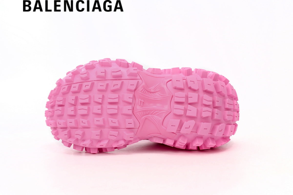 Balenciaga Defender men's shoes  women sneakers in Pink