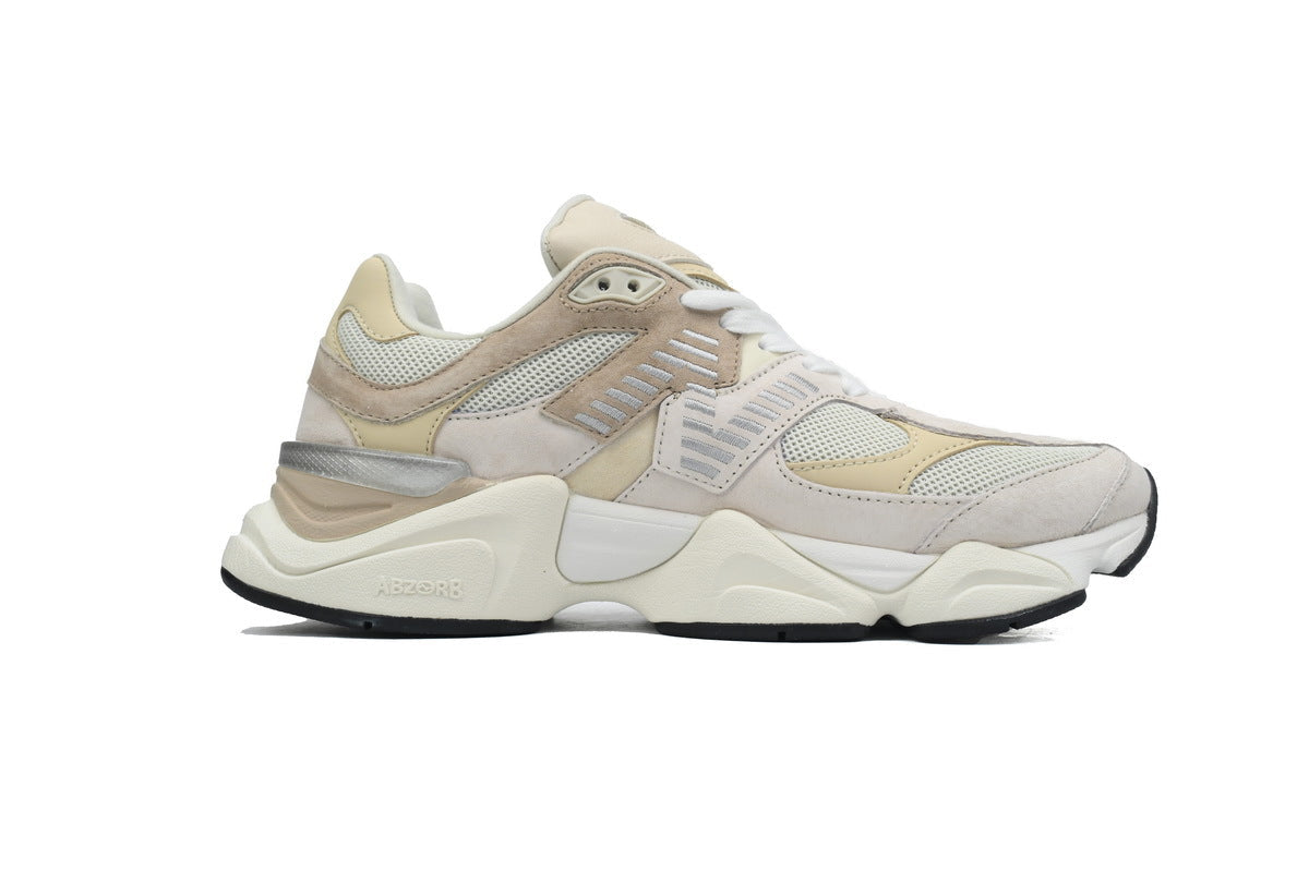 New Balance 9060 Women's & Men's Chunky Retro Sneakers - Cream & Beige