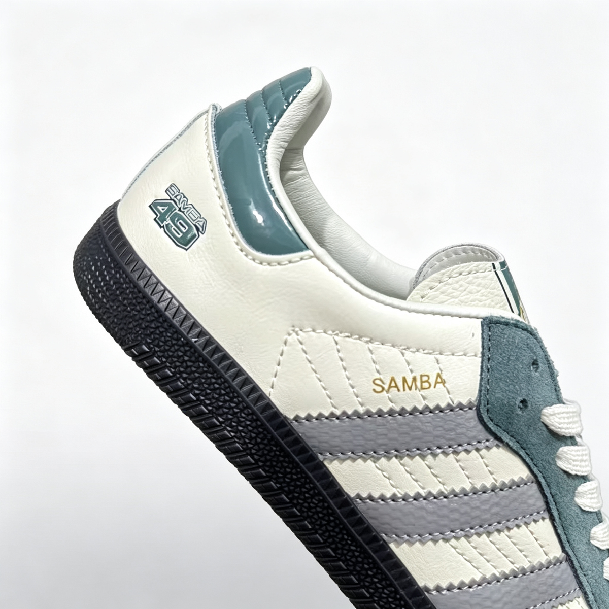 adidas samba  women's shoes  men's samba sneakers adidas samba OG 'Off-White / Green / Grey'