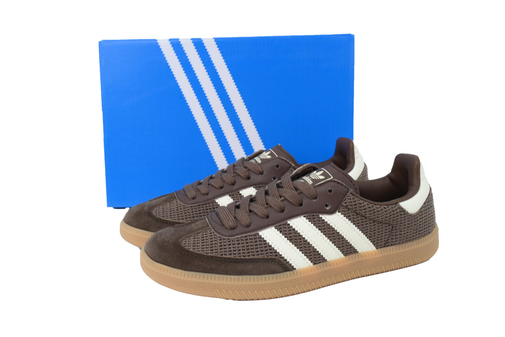 adidas samba  women's shoes  men's samba sneakers adidas samba brown OG – Classic Leather Sneakers