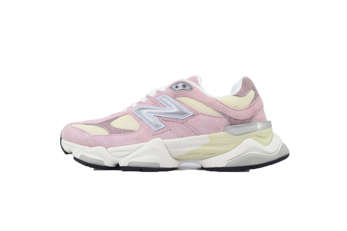 New Balance 9060 Women's & Men's Pink & Cream Chunky Retro Sneakers