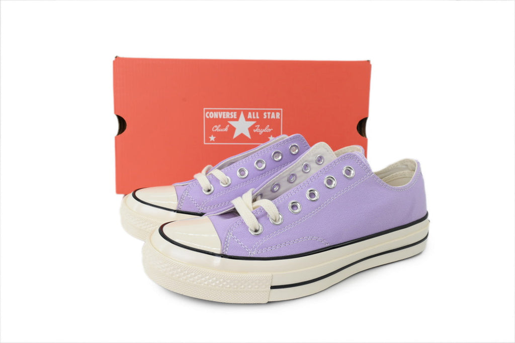 Converse Chuck 70 Women's Men's Shoes | Lavender Low-Top Canvas Sneakers