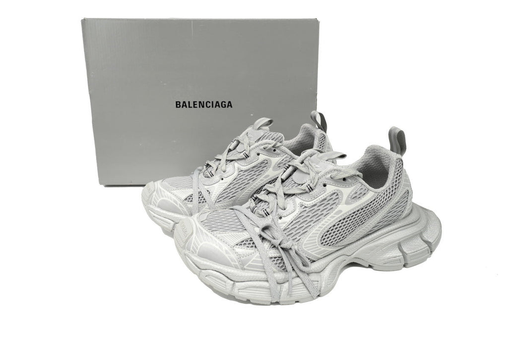 Balenciaga 3XL men's shoes Track Sneaker – Low-Top Chunky Sole balenciaga runners   White