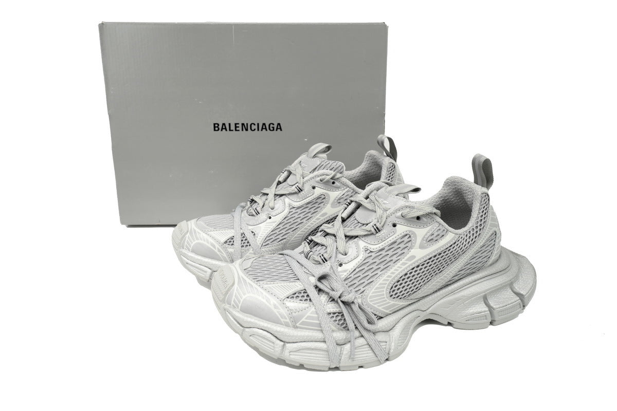 Balenciaga 3XL men's shoes Track Sneaker – Low-Top Chunky Sole balenciaga runners   White