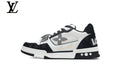 Louis Vuitton Trainer shoes for man  women Sneakers – Black & White
