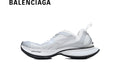 Balenciaga Circuit men's shoes  women sneakers Silver & White