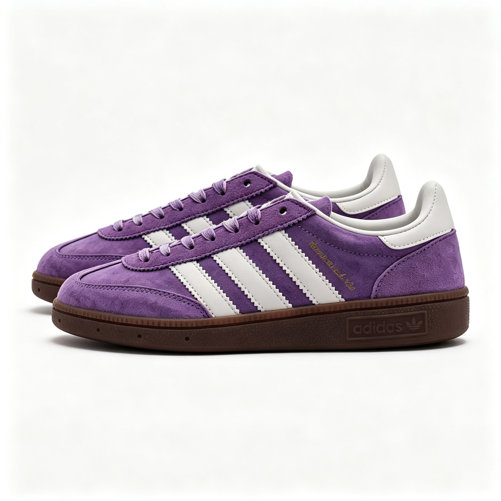 adidas samba  women's shoes  men's samba sneakers adidas samba  Purple / White / Gum