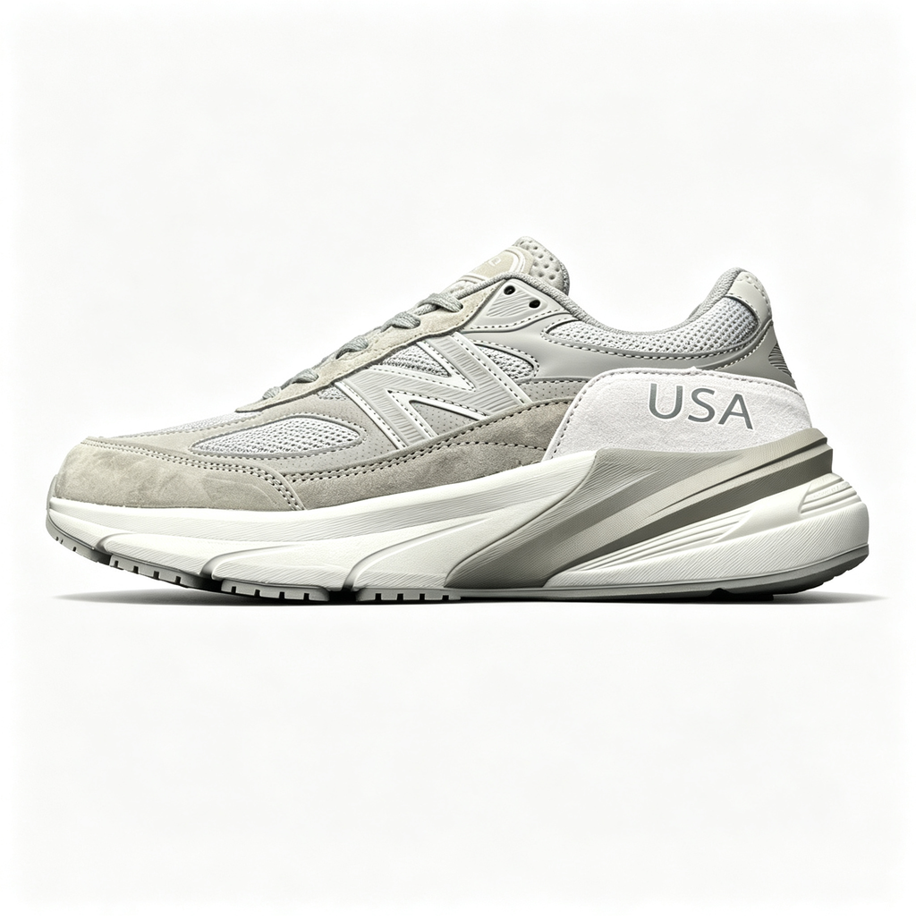 WTAPS x New Balance 990v6 Moon Mist Made in USA Women's & Men's Grey Sneakers