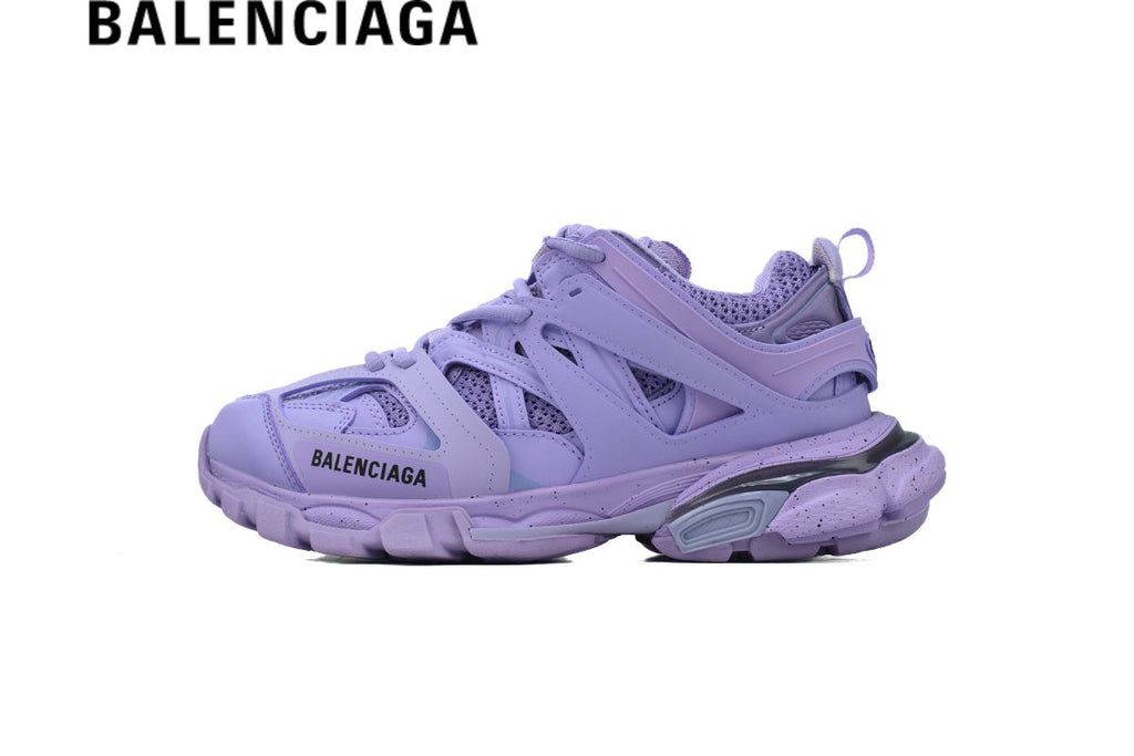 Balenciaga Track men's shoes  women sneakers in Purple