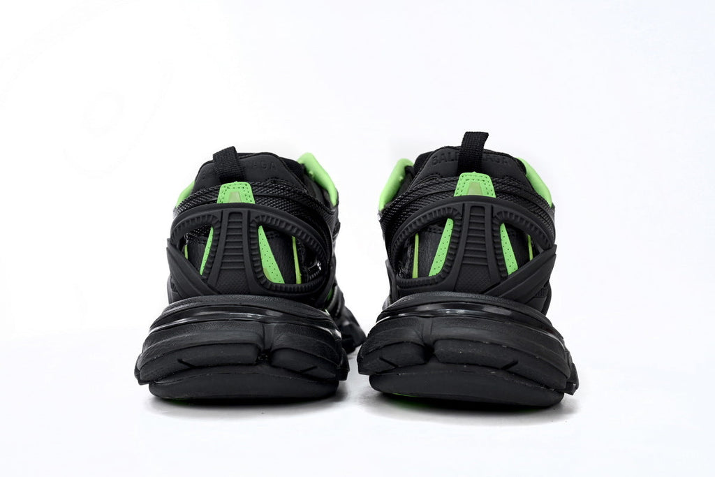 Balenciaga men's shoes  Track.2 Sneakers   balenciaga runners Black and green