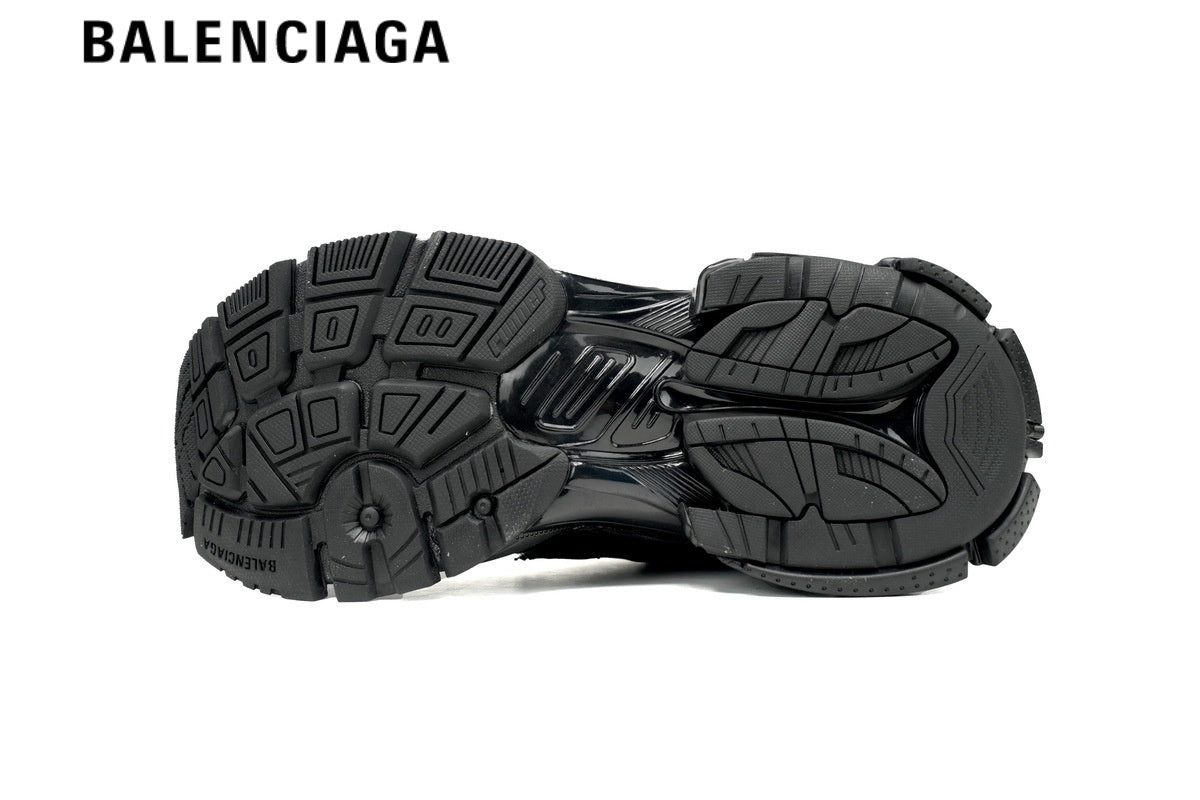 Balenciaga Runner men's shoes  women sneakers Black