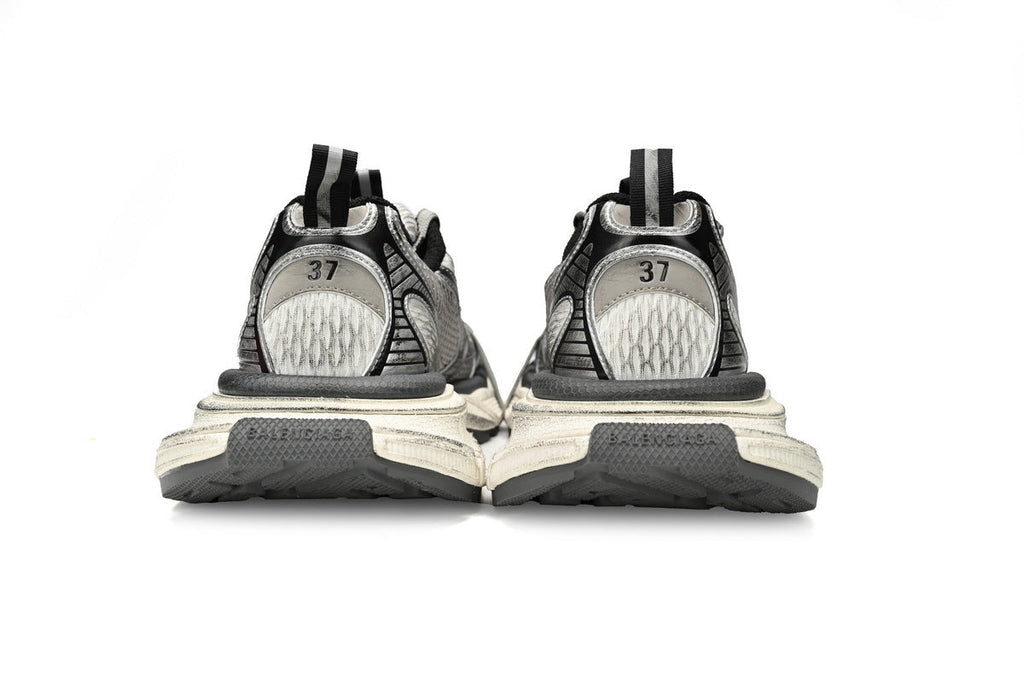 Balenciaga 3XL  men's shoes Track Sneaker – Low-Top Chunky Sole balenciaga runners  White lime
