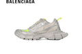 Balenciaga Runner Sneakers in Silver and Neon Yellow