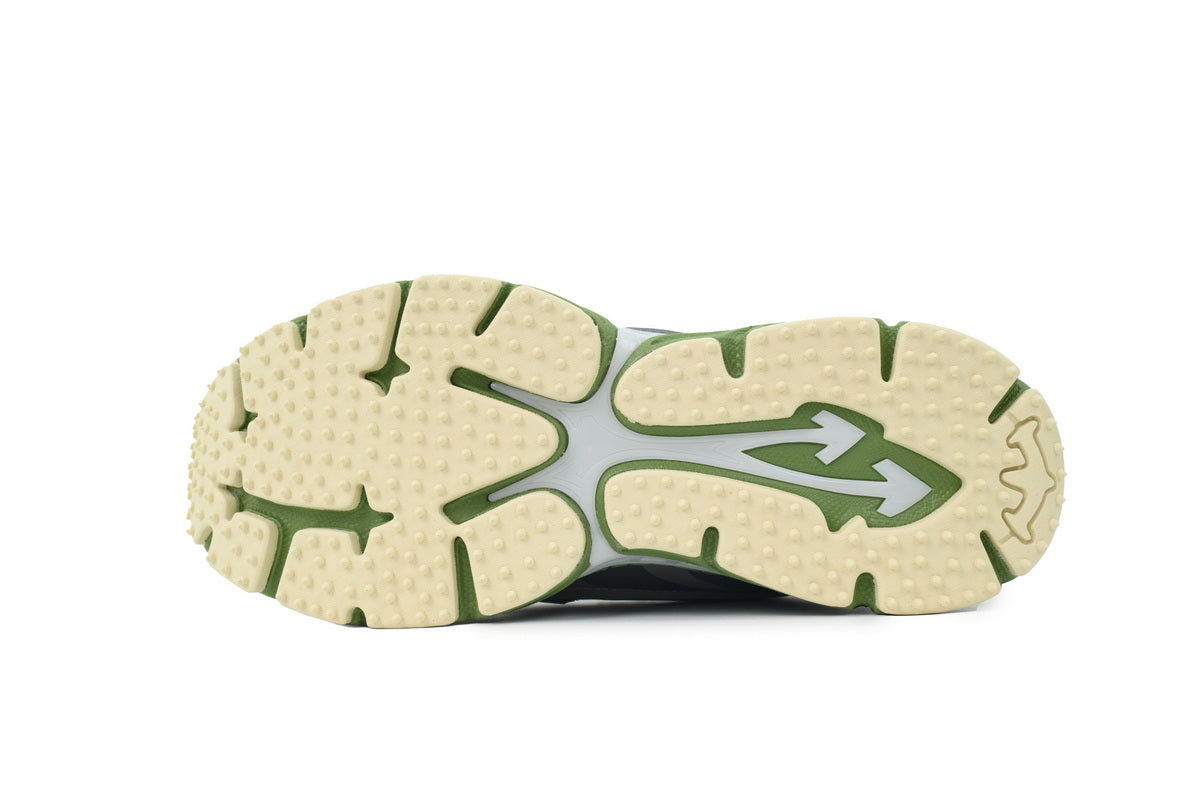 Off-White Be Right Back Women's Men's Olive Green & Cream Chunky Sneakers