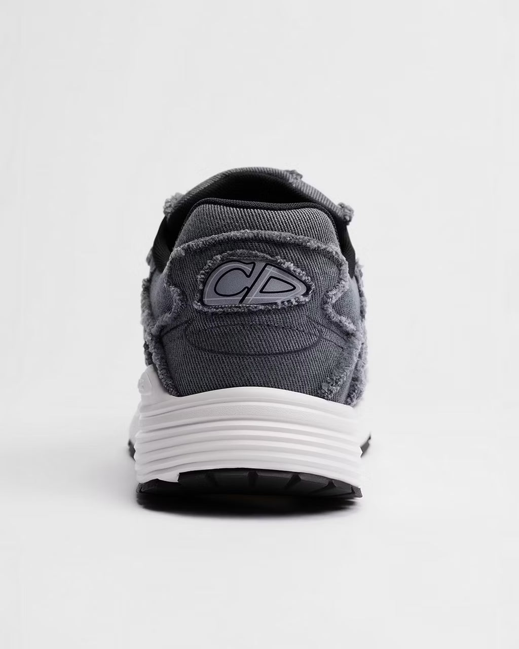 Dior B30 Women's & Men's Shoes - Charcoal Grey / White / Black Distressed Sneakers