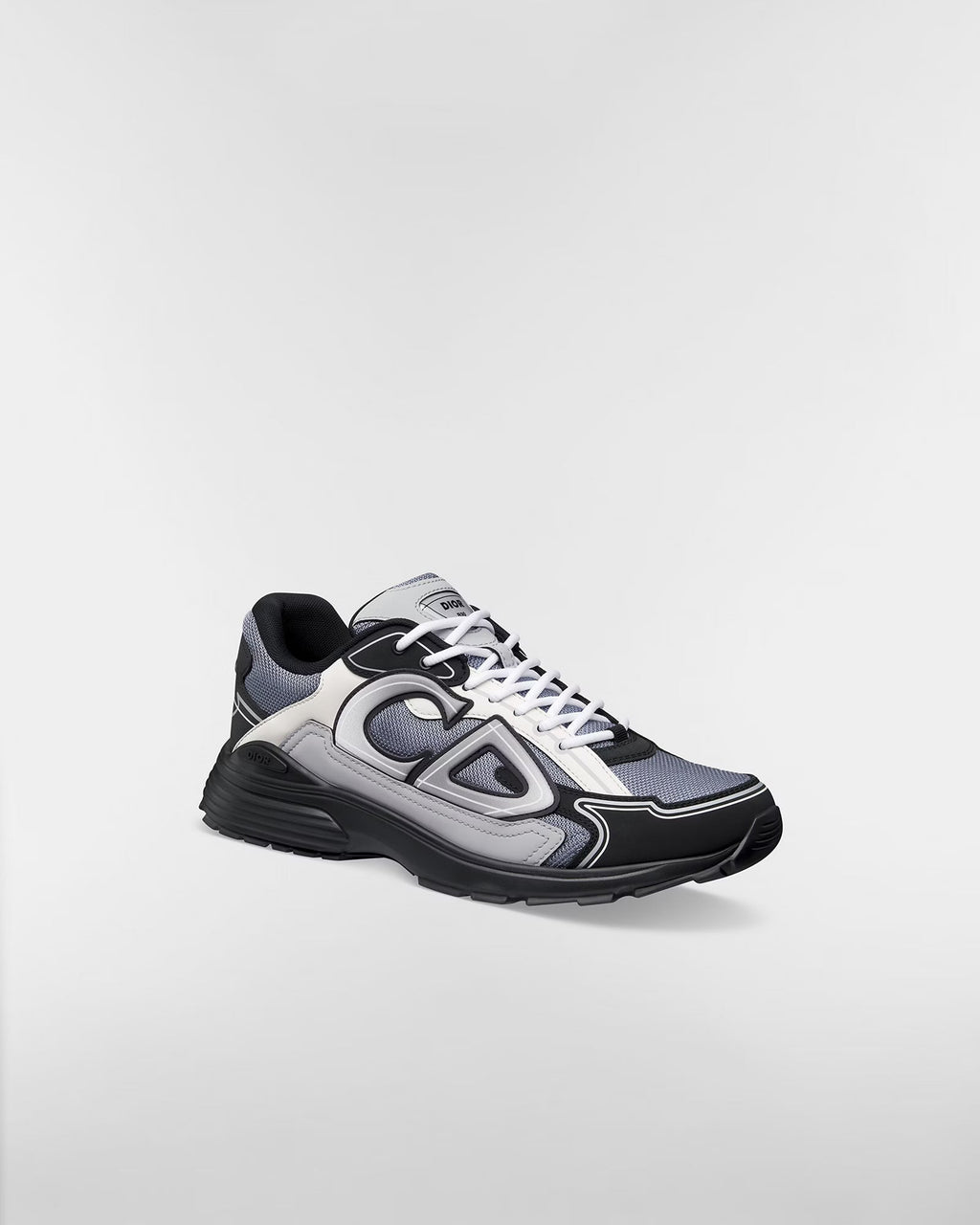 Dior B30 Women's & Men's Shoes - Black / Grey / White / Slate Blue Sneakers