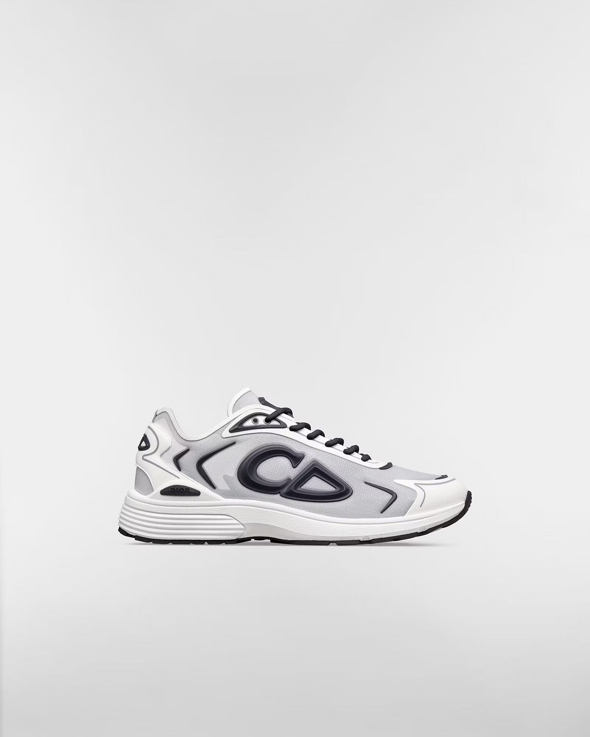 Dior B30 Women's & Men's Shoes - White / Light Grey / Black Low-Top Sneakers