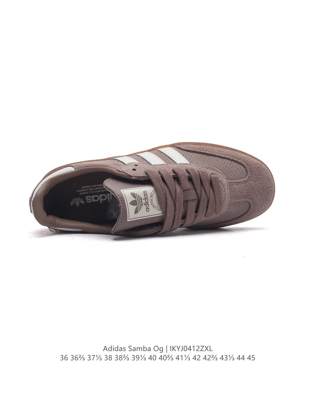adidas samba  women's shoes  men's samba sneakers adidas samba OG 'Chalky Brown / Gum'