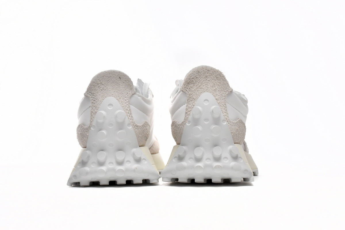 New Balance 327 Women's & Men's Retro Sneakers - White & Light Grey