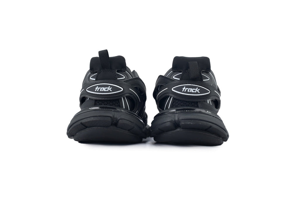 balenciaga men's shoes Track Sneakers  balenciaga runners Black and White