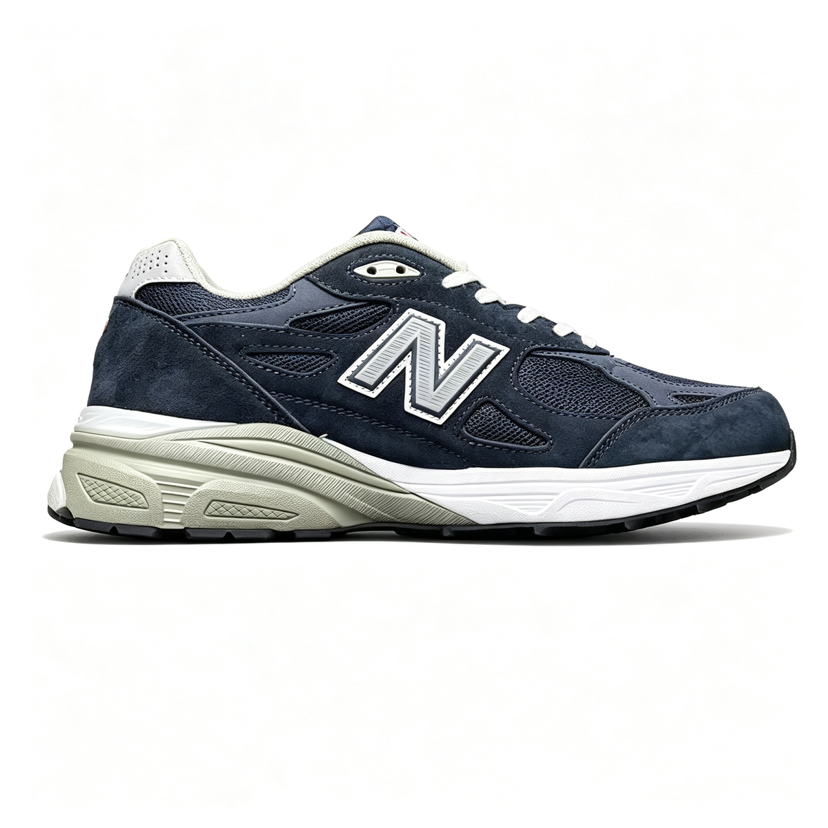 New Balance 990v3 Navy Teddy Santis Made in USA Women's & Men's Retro Sneakers
