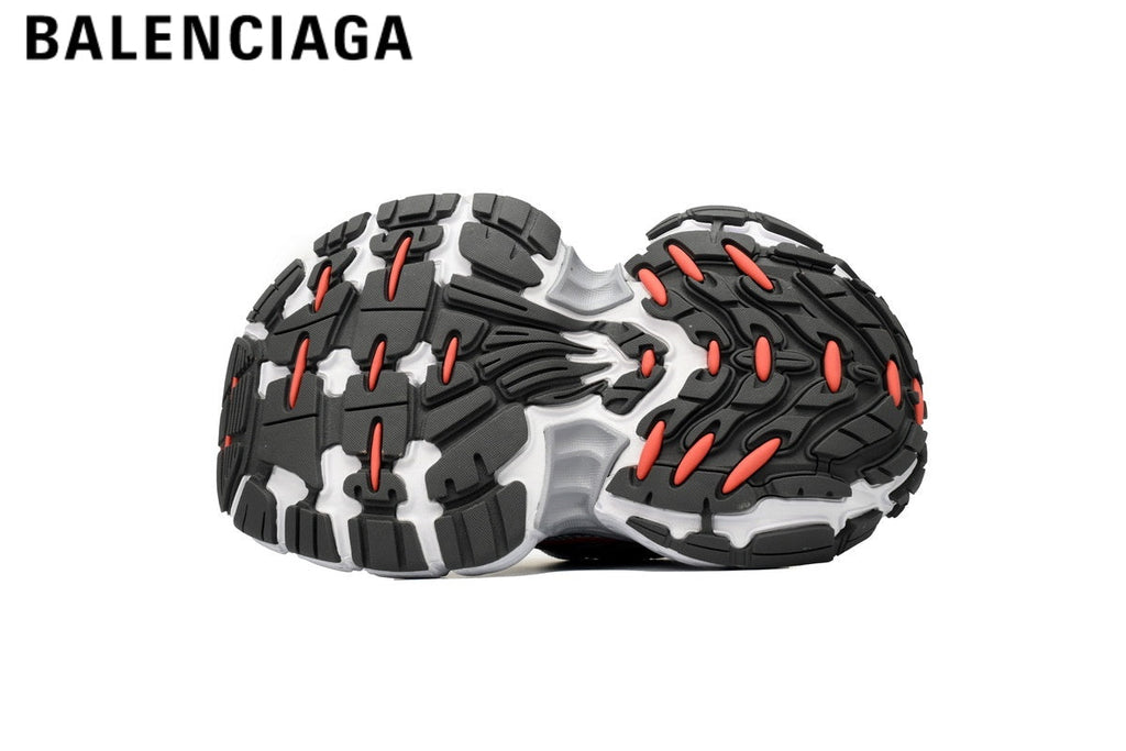 Balenciaga Cargo men's shoes  women sneakers — White / Black / Red
