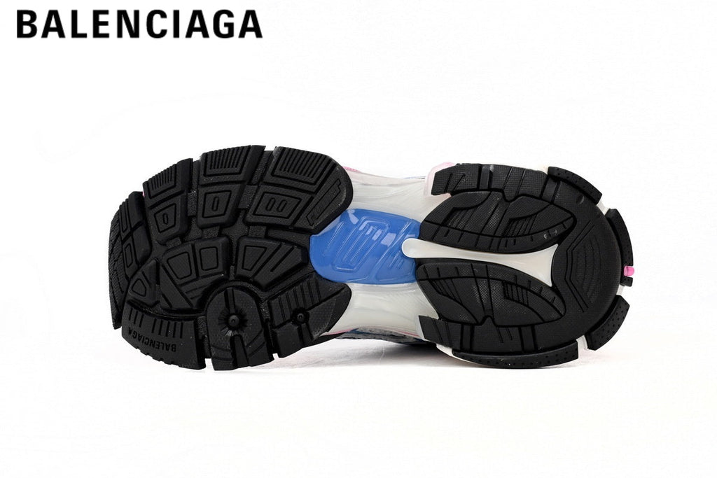 Balenciaga Runner men's shoes  women sneakers— White Multicolor